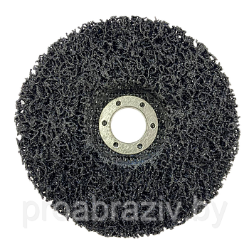 Шлифовальный черный "коралловый" круг синтетический фибровый 125 мм HeadRock