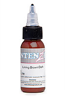 Пигмент для тату 15мл INTENZE Color Lining Series - Lining Brown Dark Коричневый