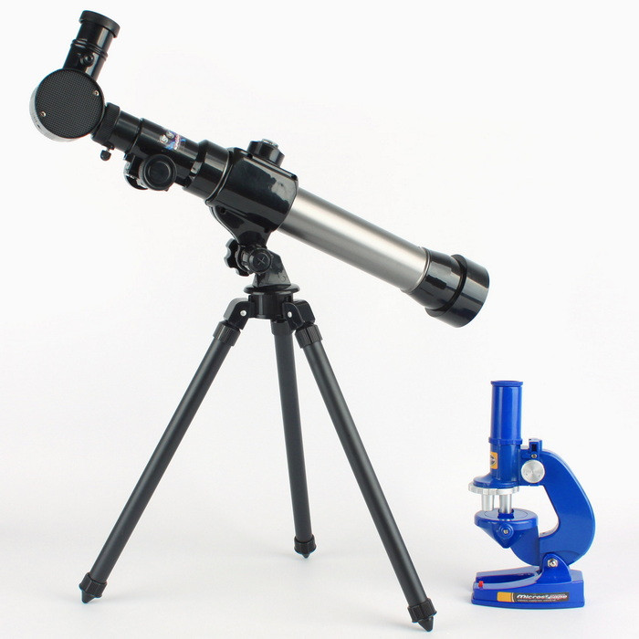 Детский микроскоп и телескоп в наборе - фото 4 - id-p198991981