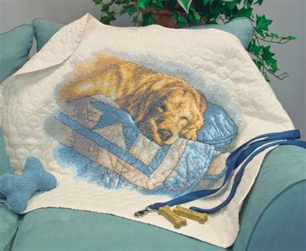 Набор для вышивания крестом "Золотые сны"("Snooze Quilt") - фото 1 - id-p25828480