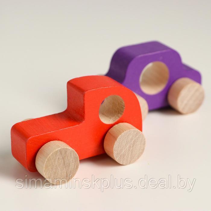 Фигурка деревянная «Каталка» «Машинки Томик» набор: 5 штук - фото 4 - id-p198980540