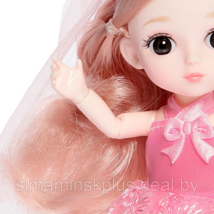 Кукла шарнирная «Эльза» в платье, МИКС - фото 4 - id-p199007394