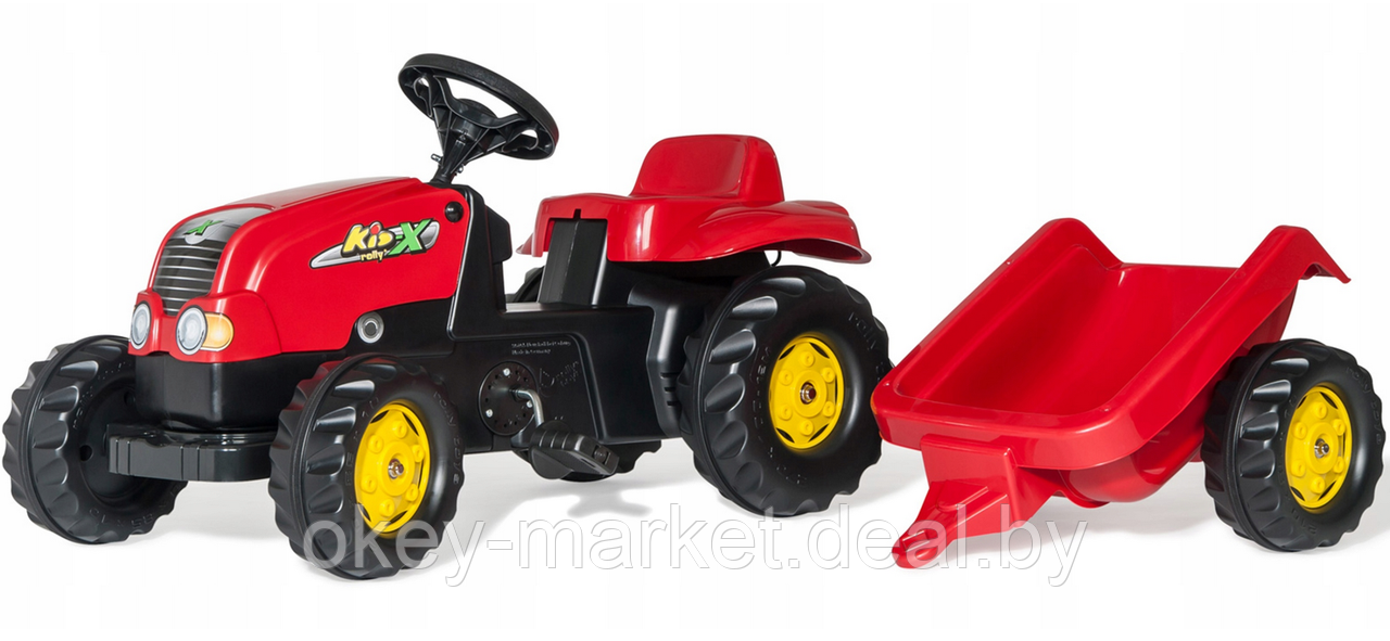 Детский педальный трактор Rolly Toys rollyKid-X 012121 - фото 1 - id-p138157946