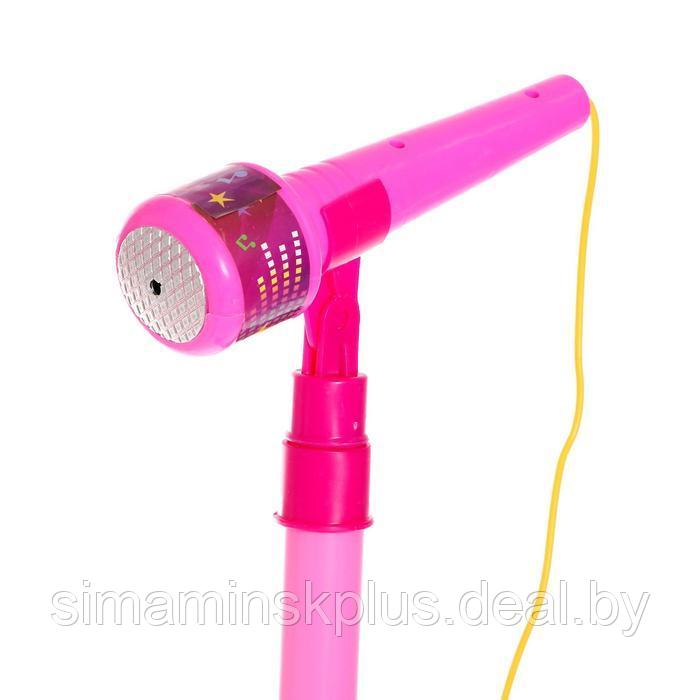 Микрофон «Волшебная музыка», цвет розовый - фото 2 - id-p199008891
