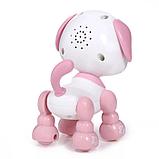 Робот-игрушка интерактивный «Умный дружок», звук, свет, цвет розовый, фото 3