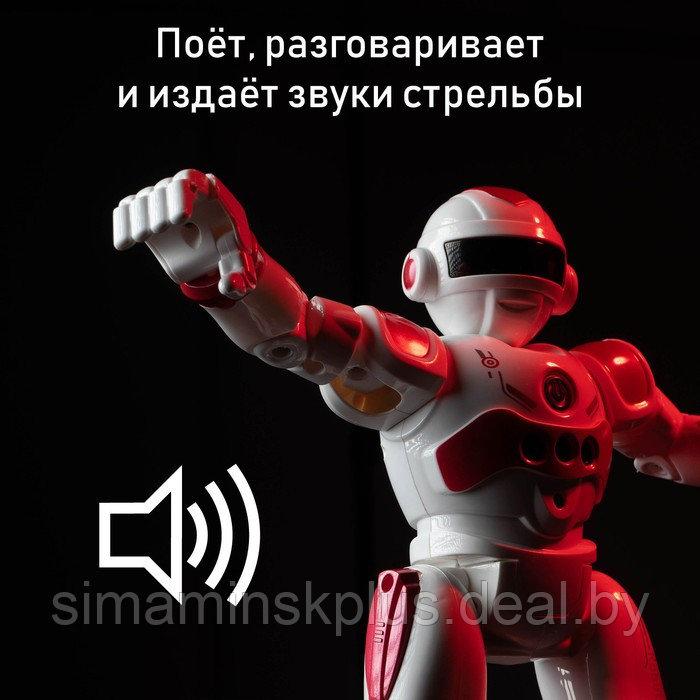 Робот радиоуправляемый IQ BOT GRAVITONE, русское озвучивание, цвет красный - фото 9 - id-p199009923