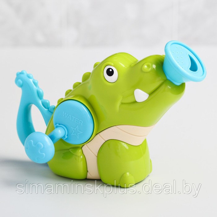 Игрушка для игры в ванне «Крокодильчик», брызгалка - фото 1 - id-p199007616