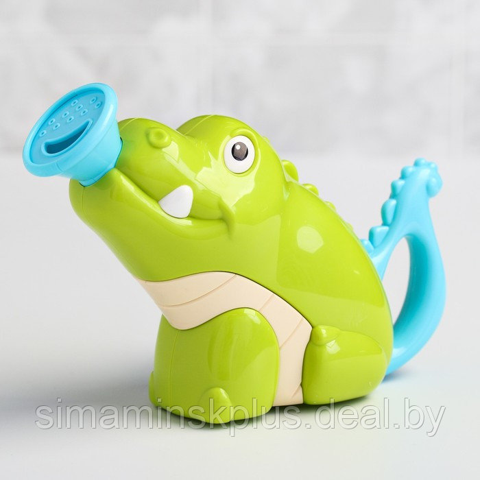 Игрушка для игры в ванне «Крокодильчик», брызгалка - фото 2 - id-p199007616