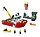 Детский конструктор Пожарный катер корабль 40019 серия сити cities пожарная аналог лего lego, фото 3