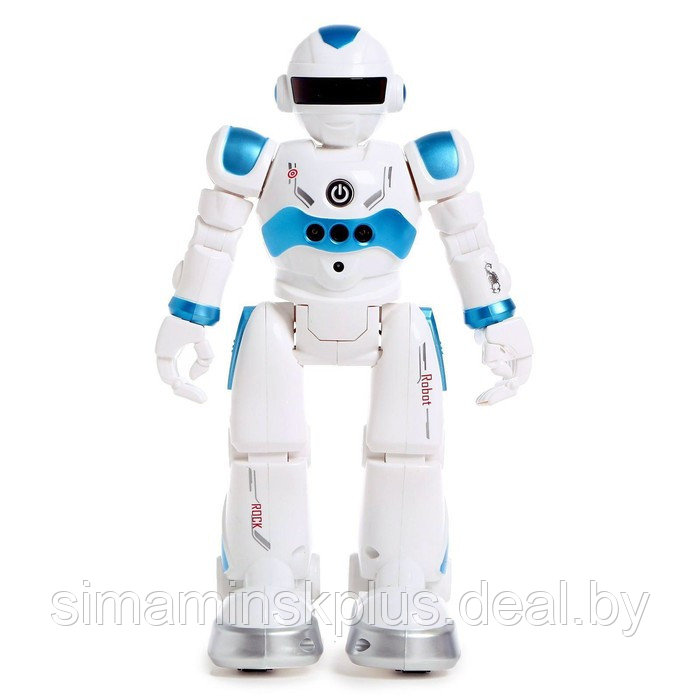 Робот радиоуправляемый IQ BOT GRAVITONE, русское озвучивание, цвет синий - фото 2 - id-p199010036