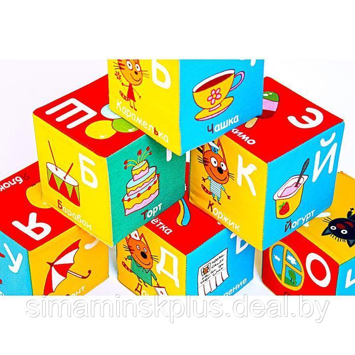 Набор мягких кубиков «Три Кота. Алфавит» - фото 2 - id-p199007738