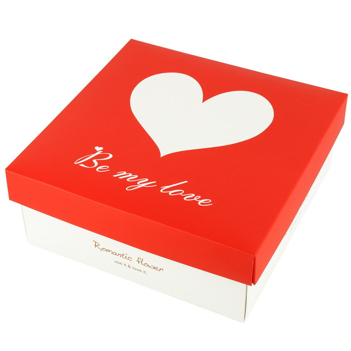 Подарочная коробочка Be my love (23,5 см х 23,5 см) - фото 2 - id-p199012505