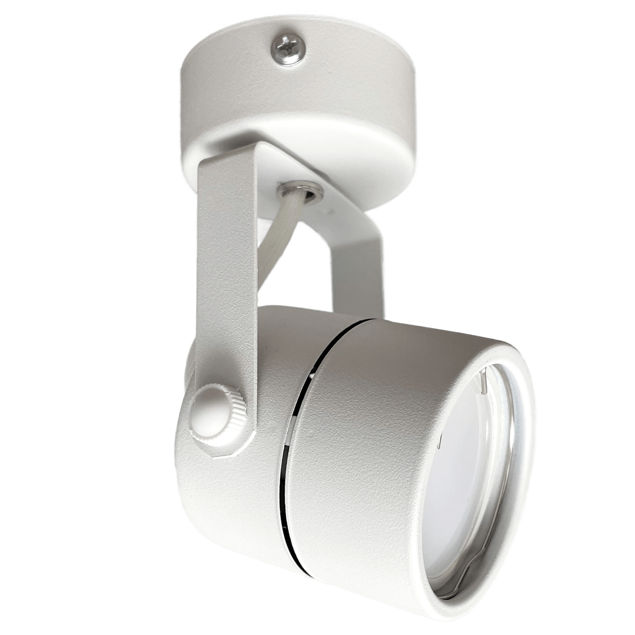 Светильник накладной поворотный под лампу с цоколем GU10 TruEnergy (35W, D56*H130) Белый