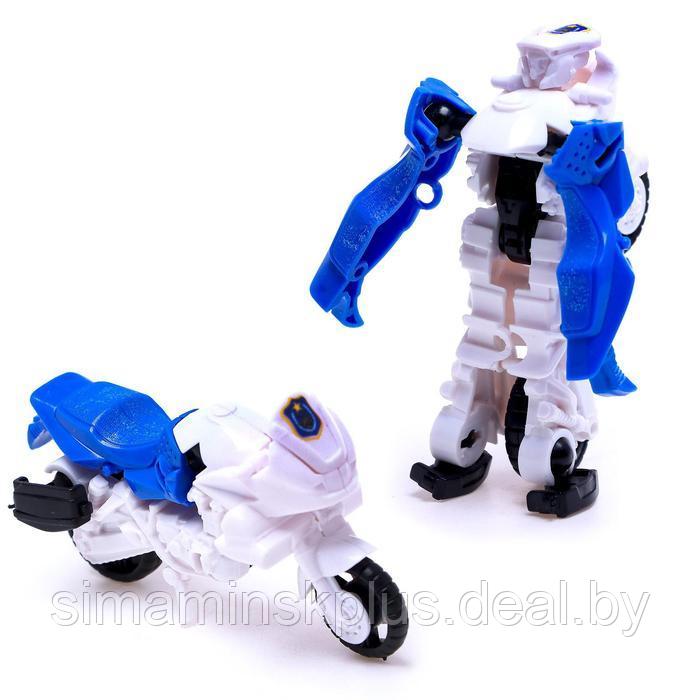 Набор роботов «Полицейский отряд», 5 трансформеров, собираются в 1 робота - фото 7 - id-p199010126