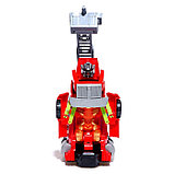 Робот «Пожарный», трансформируется, стреляет водой, световые и звуковые эффекты, фото 3