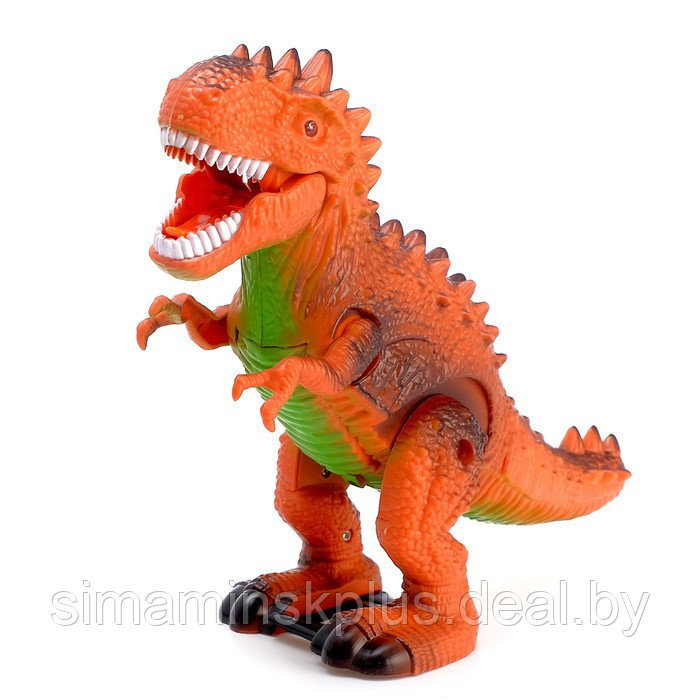 Динозавр «Рекс» работает от батареек, световые и звуковые эффекты, МИКС - фото 4 - id-p199004543