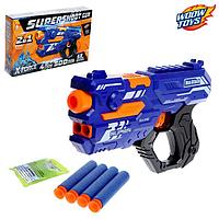 Бластер SUPERSHOOT GUN, стреляет мягкими пулями