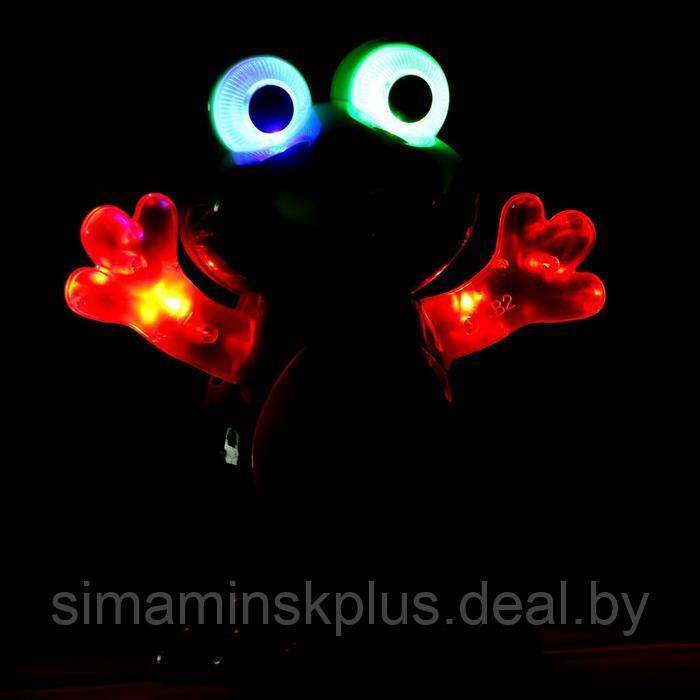 Игрушка «Лягушка», работает от батареек, танцует, световые и звуковые эффекты - фото 4 - id-p199004583