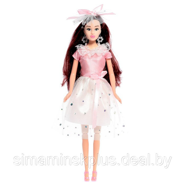 Кукла-модель шарнирная «Высокая мода», розовый стиль - фото 2 - id-p199006854