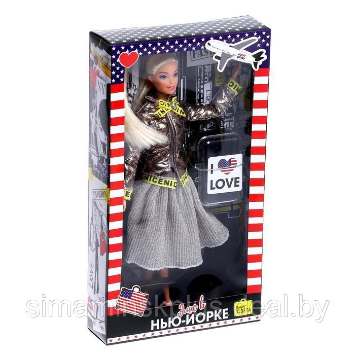 Кукла-модель шарнирная «Элис в Нью-Йорке» с аксессуарами, серия Вокруг света - фото 2 - id-p199006857