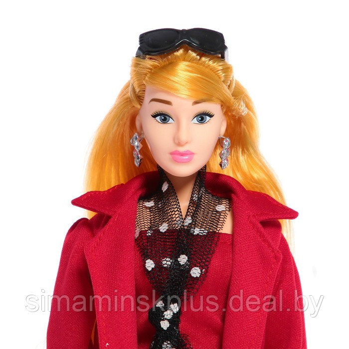 Кукла-модель шарнирная «Высокая мода», красный стиль - фото 3 - id-p199006875