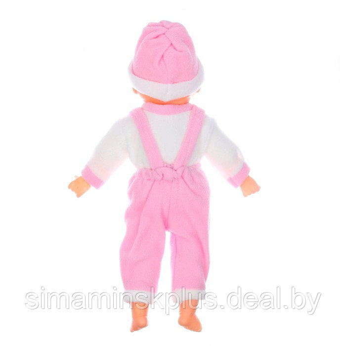 Мягкая игрушка «Кукла», розовый костюм, хохочет - фото 2 - id-p199006907