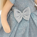 Мягкая кукла Mia «В голубом платье», 32 см, фото 7