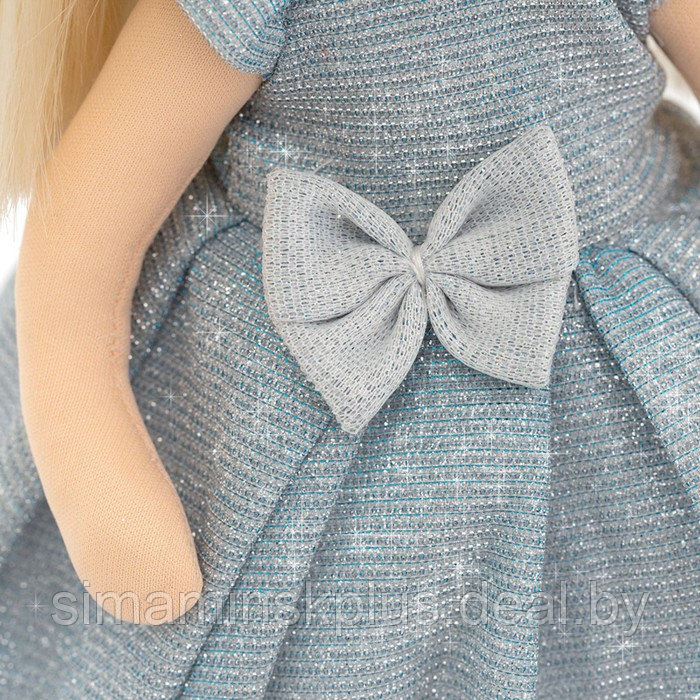 Мягкая кукла Mia «В голубом платье», 32 см - фото 7 - id-p199006925