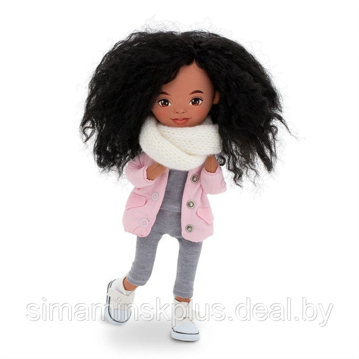 Мягкая кукла «Tina в розовой куртке», 32 см - фото 1 - id-p199006928