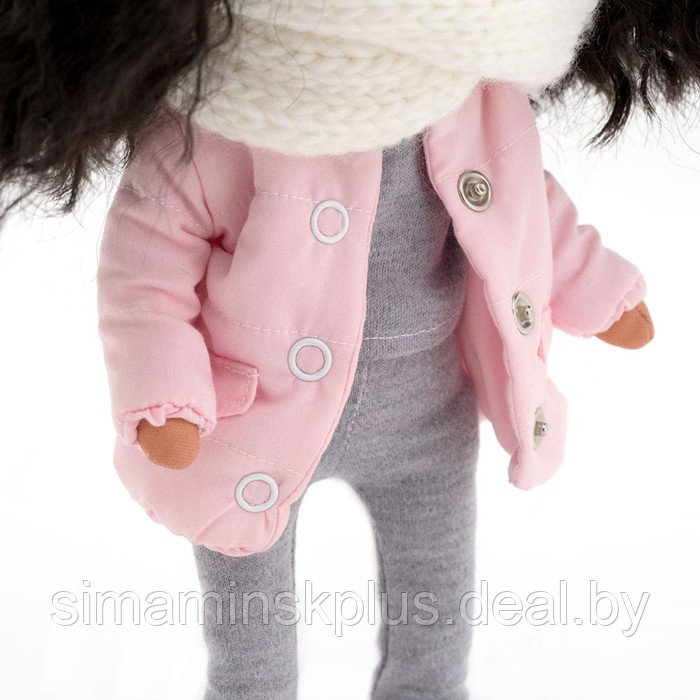 Мягкая кукла «Tina в розовой куртке», 32 см - фото 5 - id-p199006928