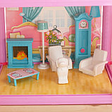 Дом для кукол «Кукольный домик» с мебелью и аксессуарами, фото 7