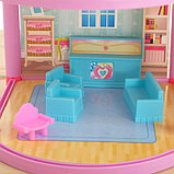 Дом для кукол «Кукольный домик» с мебелью и аксессуарами, фото 8