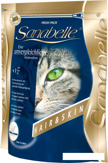 Корм для кошек Bosch Sanabelle Hair&Skin 2 кг - фото 1 - id-p198947317