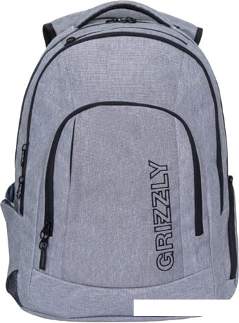 Рюкзак Grizzly RQ-903-2/1 (серый) - фото 1 - id-p198948414