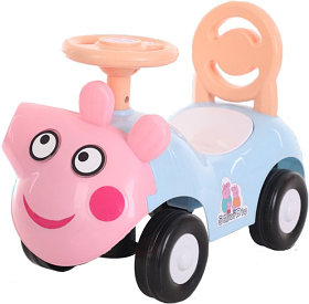 Каталка KidsCare Peppa Pig 666 (синий)