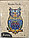Деревянный пазл для взрослых и детей Чарующая сова, S, M, L размер, фото 2