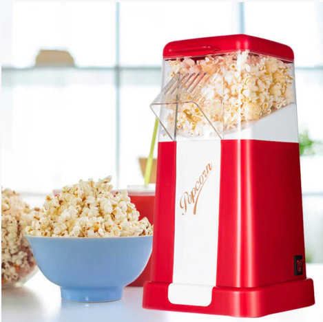 Попкорница Hot air popcorn maker RМ-1201 RETRO (Домашний прибор для попкорна) - фото 8 - id-p199020529