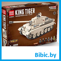 Детский конструктор Военный танк 100066 тигр, военная техника серия аналог лего lego Тяжелый танк