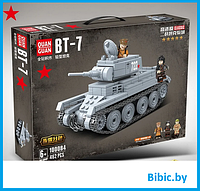 Детский конструктор Военный танк 100084, военная техника серия аналог лего lego Тяжелый танк