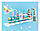 Детский конструктор для девочек Ледяной снежный поезд на батарейках паровозик железная дорога, аналог лего, фото 3