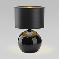 Настольная лампа с абажуром 5081 Palla черный Eurosvet