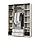 Шкаф Гармония ШК 602-М - Дуб Крафт белый/Дуб Крафт серый (Стендмебель), фото 2