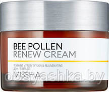 MISSHA Обновляющий крем для лица Bee Pollen Renew Cream