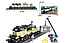 Детский конструктор Грузовой поезд на батарейках 98328, паровоз аналог лего lego сити cities, городская серия, фото 2