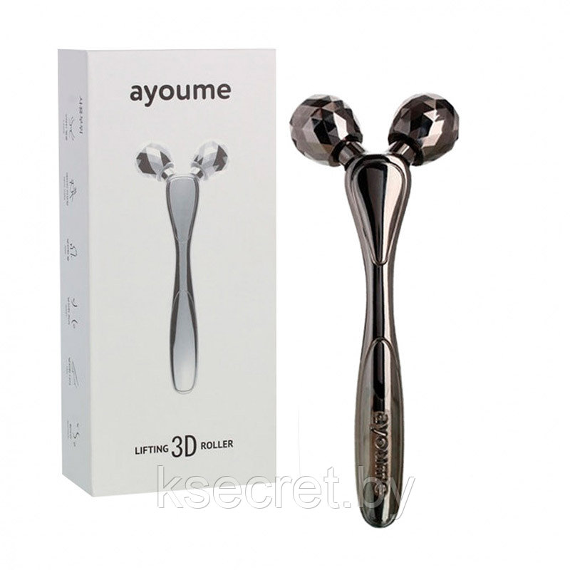 Лифтинг-массажер роликовый для лица AYOUME Lifting 3D Roller - фото 1 - id-p199054340