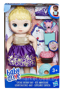 Кукла Baby Alive День рождения, E0596