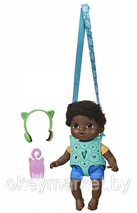 Кукла Baby Alive Малыш с кенгуру Hasbro E7177, фото 2