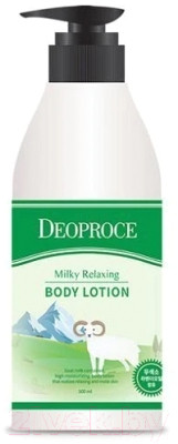 Deoproce Milky Relaxing Body Lotion лосьон для тела (500мл.) - фото 1 - id-p199086696