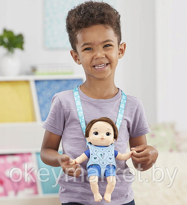 Кукла Baby Alive Малыш с кенгуру Hasbro E7178, фото 2