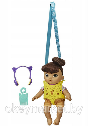 Кукла Baby Alive Малышка с кенгуру Hasbro E7179, фото 2